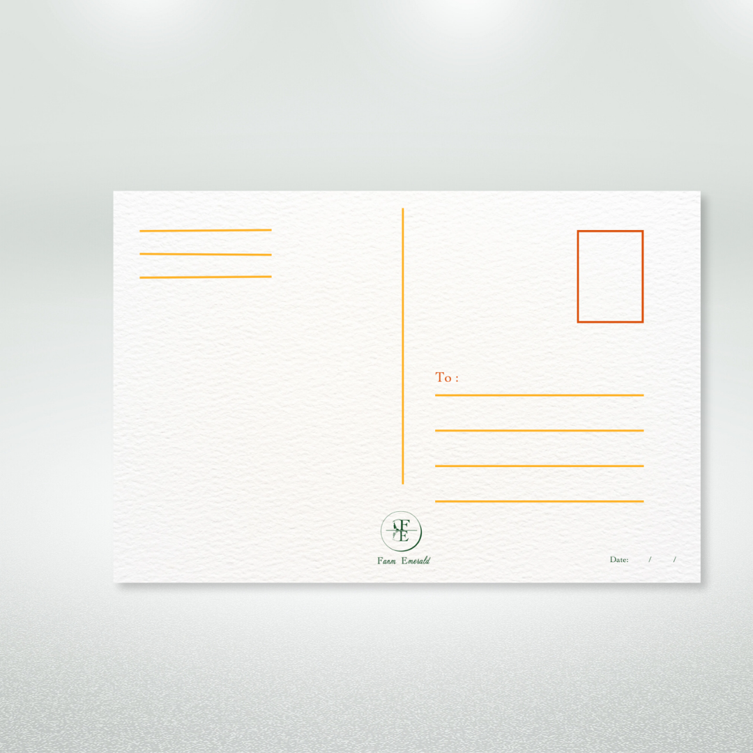 Oh Baby! New Baby Postcard Style Greeting Card