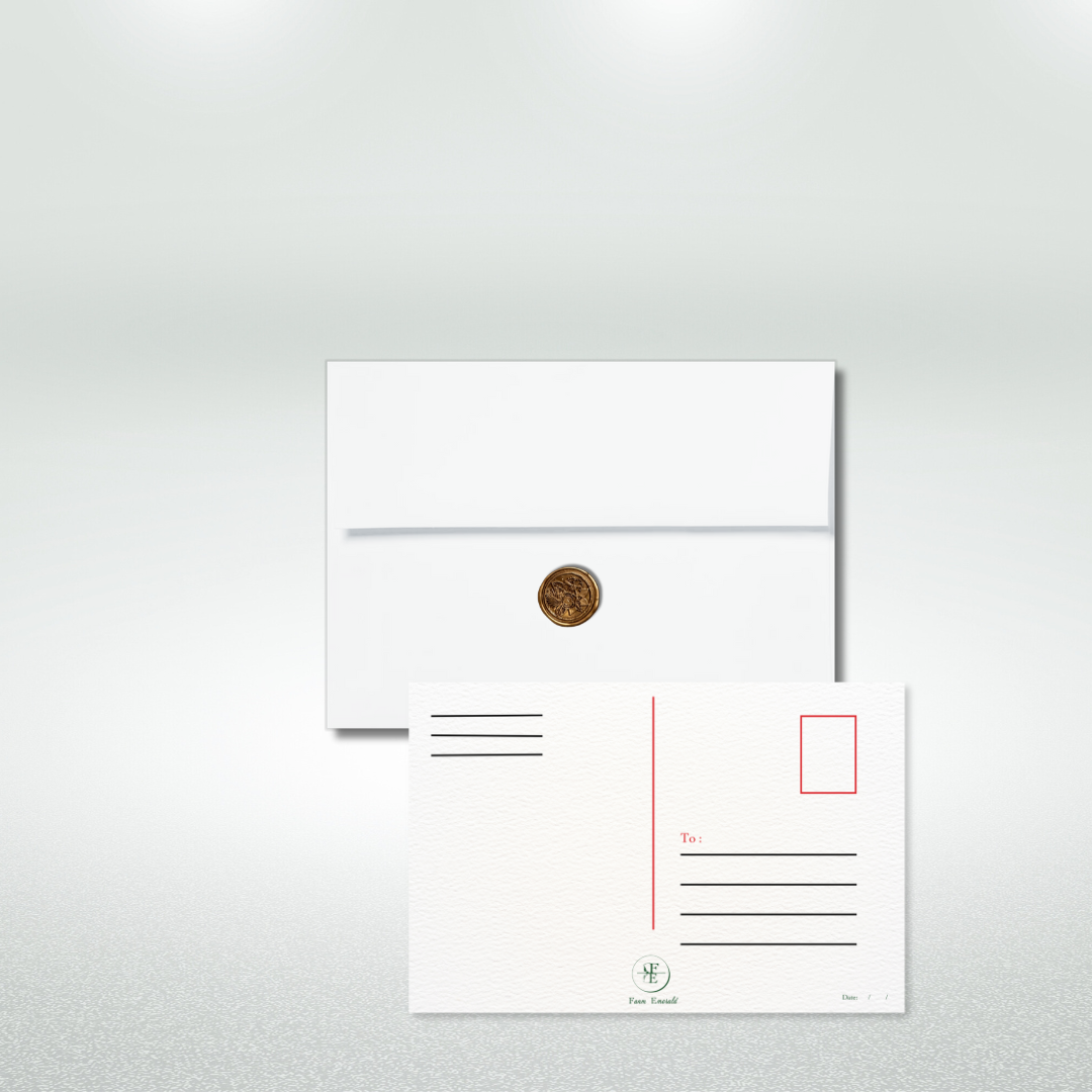 Be My Valentine Postcard Style Greeting Card