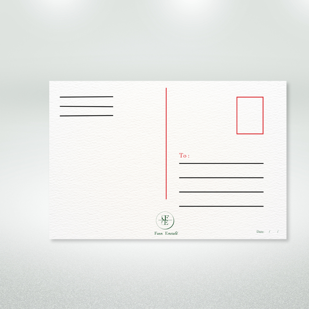 Be My Valentine Postcard Style Greeting Card