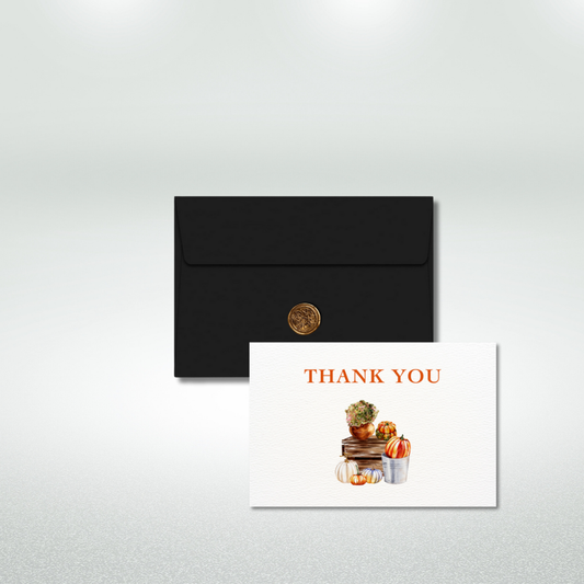 Thank You Postcard Style Greeting Card