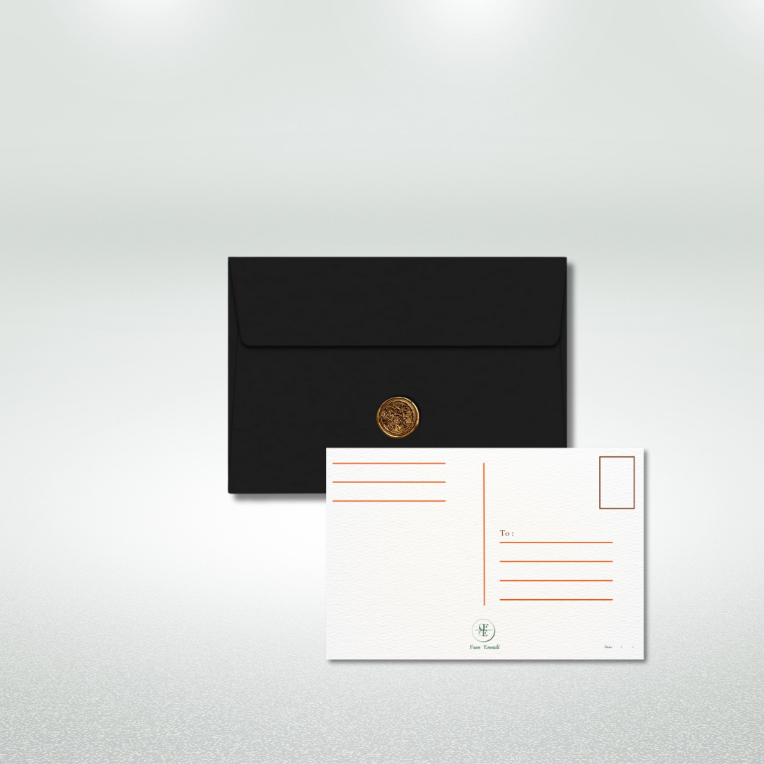 Thank You Postcard Style Greeting Card