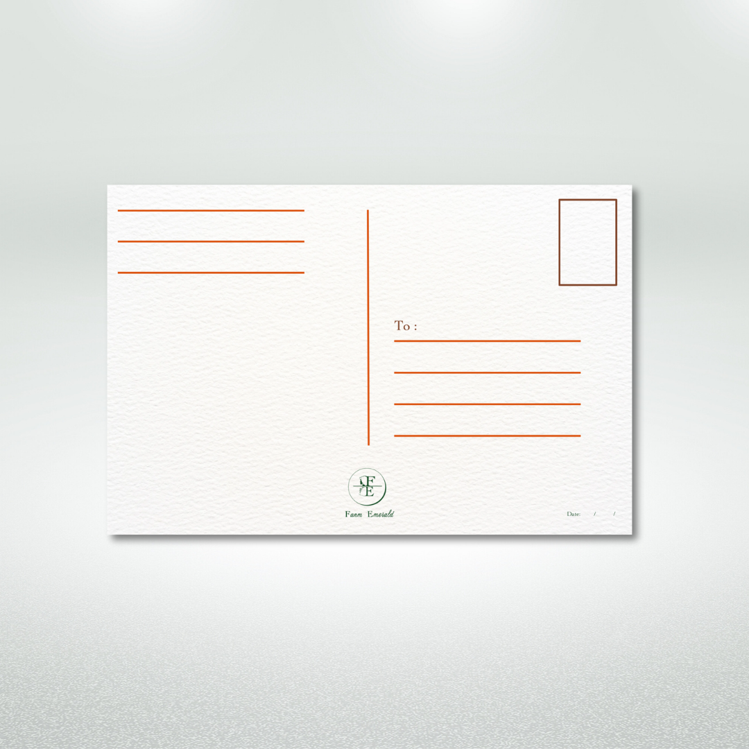 Thank You Postcard Style Greeting Card